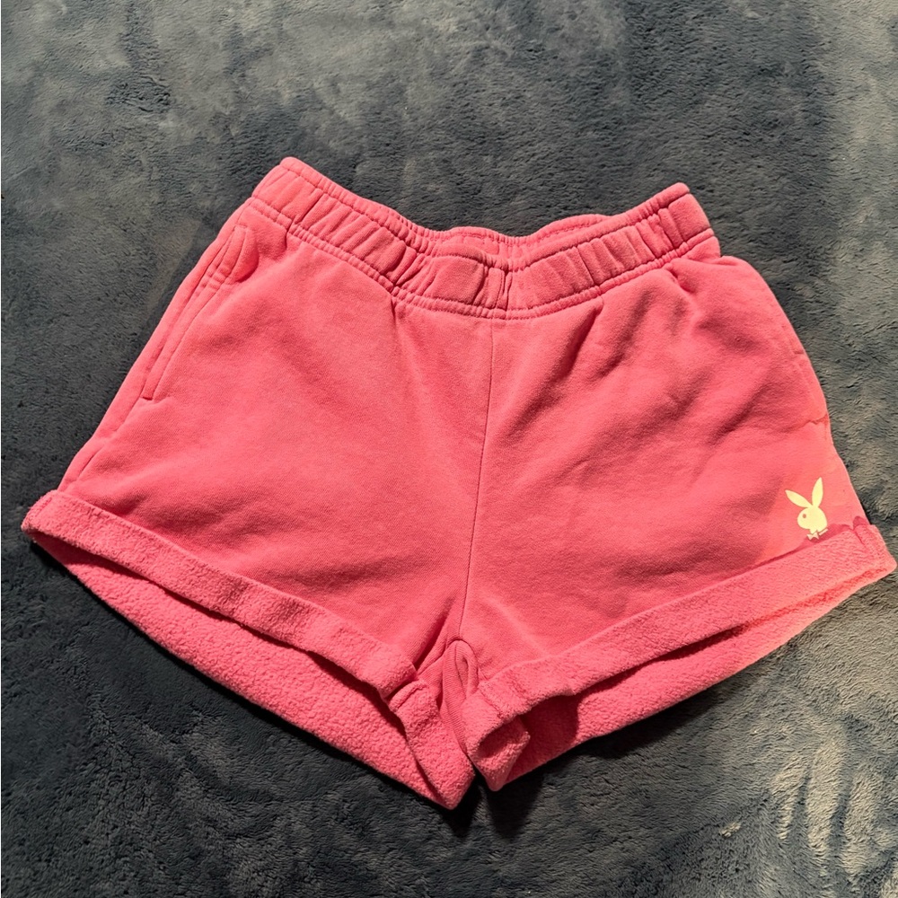 PacSun Playboy Pink Athletic Shorts
